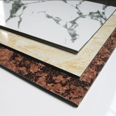 Upgrade Cabinet with Modern ACP Marble Cladding Alcobond Aluminum Composite Panel